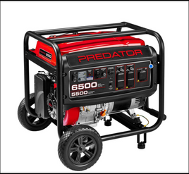 Predator-03  Generator Rental 6500