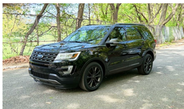 CAR-51  Black Ford Explorer 1FM5K8ARXFGB98786. Plate # F15VVK EZ 7572 GPS 4503