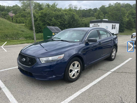 CAR-03 2013 Blue  Taurus Vin number 1FAHP2M88DG108010  PLATE F18VVK
