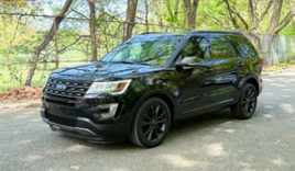 CAR-55  Black Ford Explorer 1FM5K8AR3GGA78748. Plate #  P47VDM