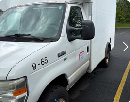 CAR-13  2011 WHITE FORD ECONOLINE E350 BOX TRUCK 	1FDSE3FL9BDB18360