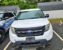 CAR-58 2014 WHITE FORD EXPLORER 1FM5K8AR4DGA68614