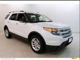 CAR-61 2015 WHITE FORD EXPLORER 1FM5K8AR9FGA94158