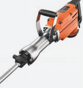 Rental VEVOR Demolition Jack Hammer Concrete Breaker 2200W Electric Hammer 6 Chisel Bit