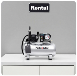 Rental Machine - Porter Cable Compressor 150psi