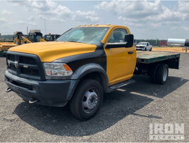CAR-99A 2014 Ram 5500 4x2 Flatbed Truck  Vin # 3C7WRMBL6EG210154.   TITLE OK.  NO REGISTER